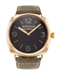 Pre-Owned Panerai Radiomir 3 Days Oro Rosa Watch